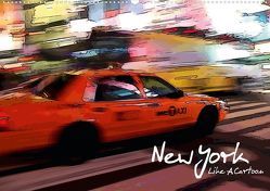 New York Like A Cartoon (Posterbuch DIN A2 quer) von Silberstein,  Reiner