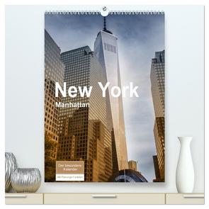 New York – Manhattan (hochwertiger Premium Wandkalender 2024 DIN A2 hoch), Kunstdruck in Hochglanz von calmbacher,  Christiane