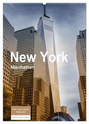 New York – Manhattan (Wandkalender 2024 DIN A2 hoch), CALVENDO Monatskalender von calmbacher,  Christiane
