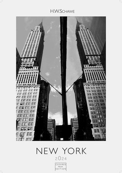 New York schwarz-weiss 2024 L 59x42cm von Schawe,  H.W.