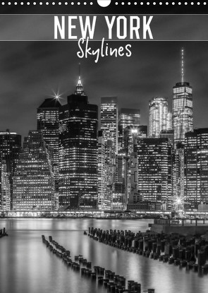 NEW YORK Skylines (Wandkalender 2022 DIN A3 hoch) von Viola,  Melanie