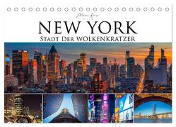 New York – Stadt der Wolkenkratzer (Tischkalender 2024 DIN A5 quer), CALVENDO Monatskalender von Feix Photography,  Marc