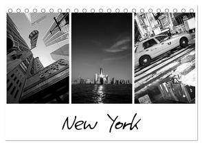 New York (Tischkalender 2024 DIN A5 quer), CALVENDO Monatskalender von Dobrindt,  Jeanette