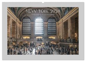New York – Von Brooklyn zur Grand Central Station (Wandkalender 2024 DIN A2 quer), CALVENDO Monatskalender von Ermel,  Michael