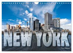 New York (Wandkalender 2024 DIN A4 quer), CALVENDO Monatskalender von Bruhn,  Olaf