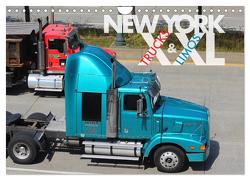 NEW YORK XXL Trucks and Limos (Wandkalender 2024 DIN A4 quer), CALVENDO Monatskalender von Oelschläger,  Wilfried