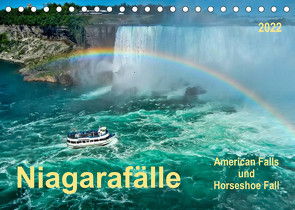Niagarafälle – American Falls und Horseshoe Fall (Tischkalender 2022 DIN A5 quer) von Roder,  Peter