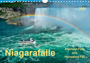 Niagarafälle – American Falls und Horseshoe Fall (Wandkalender 2021 DIN A4 quer) von Roder,  Peter