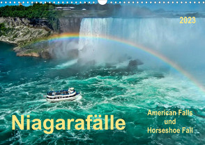 Niagarafälle – American Falls und Horseshoe Fall (Wandkalender 2023 DIN A3 quer) von Roder,  Peter