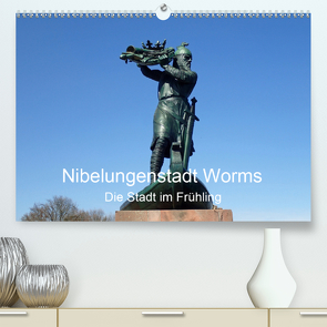 Nibelungenstadt Worms Die Stadt im Frühling (Premium, hochwertiger DIN A2 Wandkalender 2021, Kunstdruck in Hochglanz) von Andersen,  Ilona