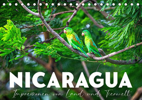 Nicaragua – Impressionen von Land und Tierwelt. (Tischkalender 2023 DIN A5 quer) von SF