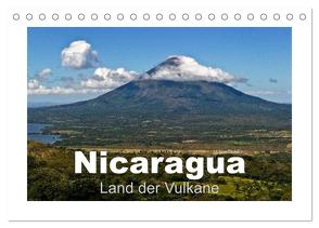 Nicaragua – Land der Vulkane (Tischkalender 2024 DIN A5 quer), CALVENDO Monatskalender von boeTtchEr,  U