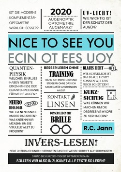 Nice to see You – Das Original von Jann,  R. C.