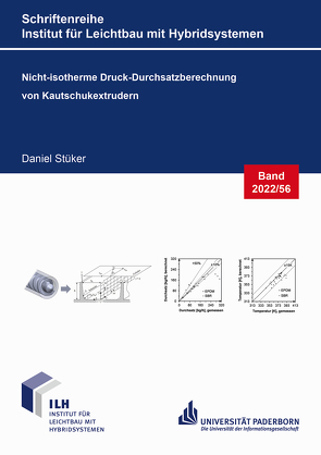 Nicht-isotherme Druck-Durchsatzberechnung von Kautschukextrudern von Stüker,  Daniel