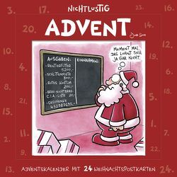 Nichtlustig im Advent von Sauer,  Joscha