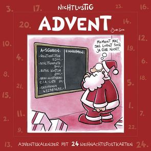 Nichtlustig im Advent von Sauer,  Joscha