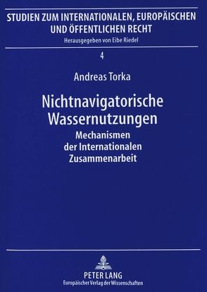 Nichtnavigatorische Wassernutzungen von Torka,  Andreas