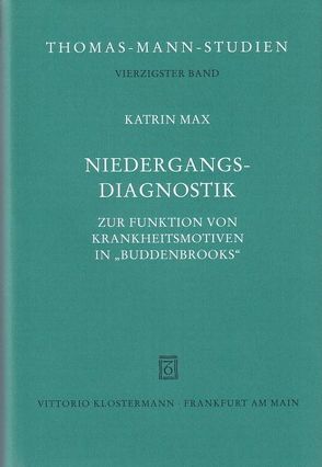 Niedergangsdiagnostik von Max,  Katrin