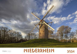 Niederrhein 2024 Bildkalender A4 Spiralbindung von Klaes,  Holger