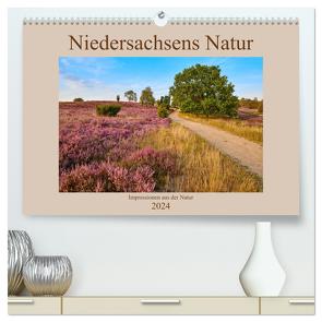 Niedersachsens Natur (hochwertiger Premium Wandkalender 2024 DIN A2 quer), Kunstdruck in Hochglanz von Jürgens,  Olaf