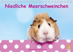 Niedliche Meerschweinchen (Tischkalender 2018 DIN A5 quer) von Hutfluss,  Jeanette