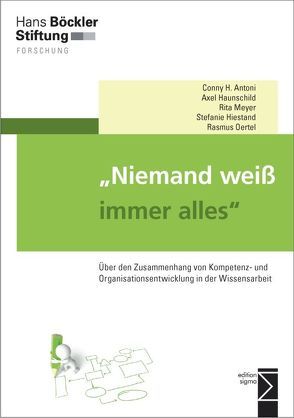 »Niemand weiß immer alles« von Antoni,  Conny H, Haunschild,  Axel, Hiestand,  Stefanie, Meyer,  Rita, Oertel,  Rasmus