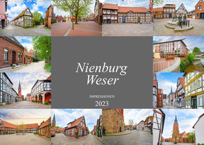 Nienburg Weser Impressionen (Wandkalender 2023 DIN A2 quer) von Meutzner,  Dirk