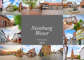 Nienburg Weser Impressionen (Wandkalender 2023 DIN A4 quer) von Meutzner,  Dirk