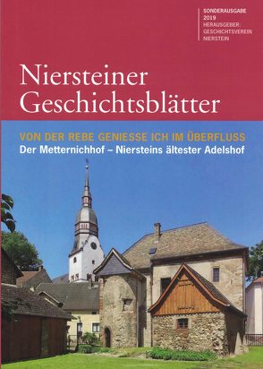 Niersteiner Geschichtsblätter von Bräckelmann,  Dr. Susanne