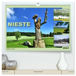 Nieste (hochwertiger Premium Wandkalender 2024 DIN A2 quer), Kunstdruck in Hochglanz von Löwer,  Sabine