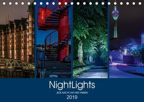 NightLights (Tischkalender 2019 DIN A5 quer) von Muß,  Jürgen