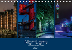 NightLights (Tischkalender 2021 DIN A5 quer) von Muß,  Jürgen