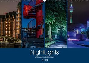 NightLights (Wandkalender 2019 DIN A2 quer) von Muß,  Jürgen