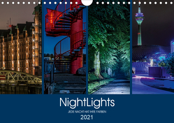 NightLights (Wandkalender 2021 DIN A4 quer) von Muß,  Jürgen