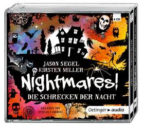 Nightmares! Die Schrecken der Nacht (4CD) von Gustavus,  Frank, Kaminski,  Stefan, Miller,  Kirsten, Segel,  Jason, Wiemken,  Simone