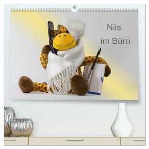Nils im Büro (hochwertiger Premium Wandkalender 2024 DIN A2 quer), Kunstdruck in Hochglanz von brigitte jaritz,  photography