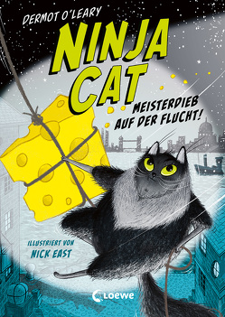 Ninja Cat (Band 2) – Meisterdieb auf der Flucht! von East,  Nick, O'Leary,  Dermot, Reisinger,  Tamara