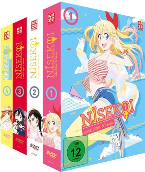 Nisekoi – 1. Staffel – Gesamtausgabe – DVD-Box (8 DVDs) [ohne Schuber] von Shinbo,  Akiyuki, Tatsuwa,  Naoyuki