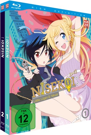 Nisekoi – 2. Staffel – Gesamtausgabe – Bundle – Vol.1-2 – Blu-ray [ohne Schuber] von Shinbo,  Akiyuki, Tatsuwa,  Naoyuki