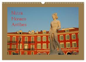 Nizza, Monaco, Antibes (Wandkalender 2024 DIN A3 quer), CALVENDO Monatskalender von Falk,  Dietmar