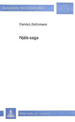 Njáls Saga von Gottzmann,  Carola L.