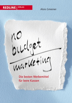 No-Budget-Marketing von Gmeiner,  Alois
