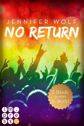 No Return: Die ersten beiden Bände der Bandboys-Romance-Reihe in einer E-Box! von Wolf,  Jennifer