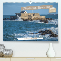 Nördliche Bretagne Die Küste von Penthièvre (Premium, hochwertiger DIN A2 Wandkalender 2024, Kunstdruck in Hochglanz) von Gaymard,  Alain