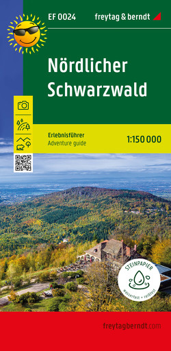 Nördlicher Schwarzwald, Erlebnisführer 1:150.000, freytag & berndt, EF 0024