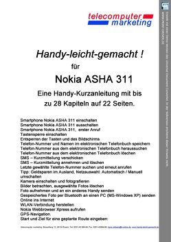 Nokia Asha 311 leicht-gemacht von Rehbein,  Hans
