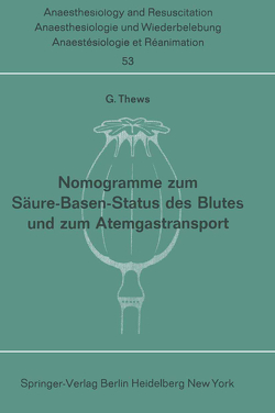 Nomogramme zum Säure-Basen-Status des Blutes und zum Atemgastransport von Thews,  G.