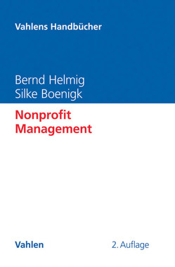 Nonprofit Management von Boenigk,  Silke, Helmig,  Bernd