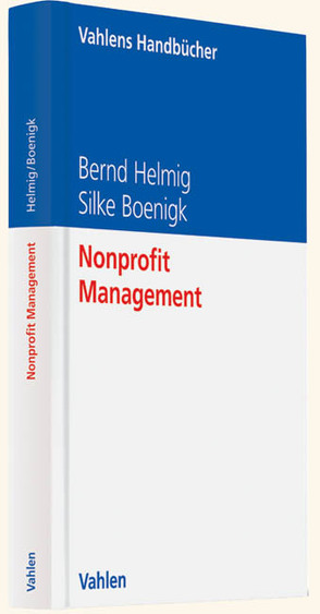 Nonprofit Management von Boenigk,  Silke, Helmig,  Bernd