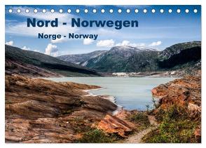 Nord Norwegen Norge – Norway (Tischkalender 2024 DIN A5 quer), CALVENDO Monatskalender von Rosin,  Dirk